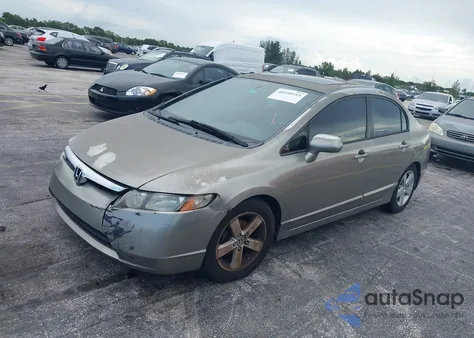 2006 Honda Civic Ex z USA, uszkodzony, nr VIN 1HGFA16806L139418